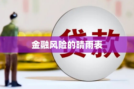 海东金融风险的晴雨表