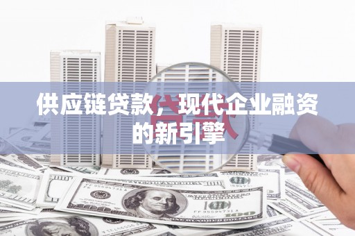 海东供应链贷款，现代企业融资的新引擎