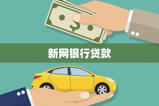 海东新网银行贷款