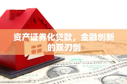海东资产证券化贷款，金融创新的双刃剑