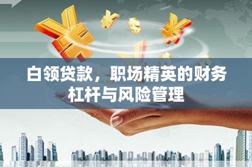 海东白领贷款，职场精英的财务杠杆与风险管理