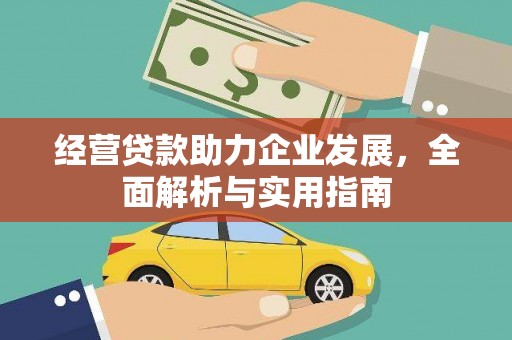 海东经营贷款助力企业发展，全面解析与实用指南