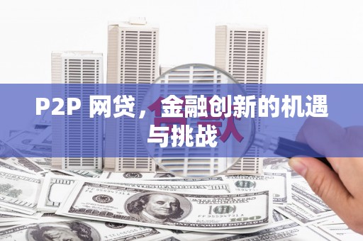 海东P2P 网贷，金融创新的机遇与挑战