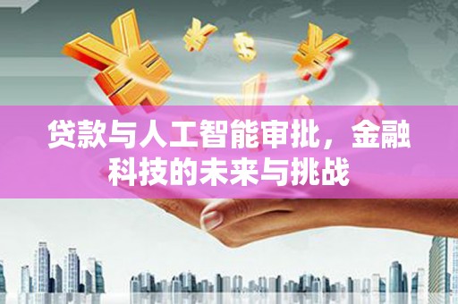 海东贷款与人工智能审批，金融科技的未来与挑战