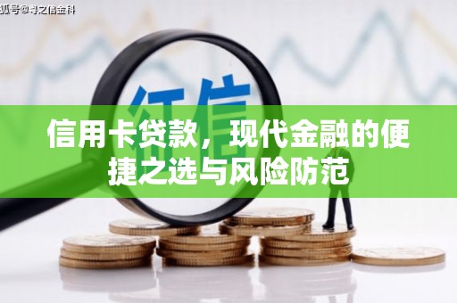 海东信用卡贷款，现代金融的便捷之选与风险防范