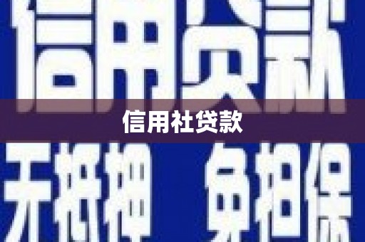 海东信用社贷款