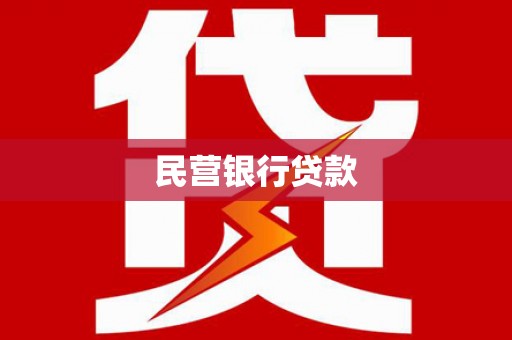 海东民营银行贷款