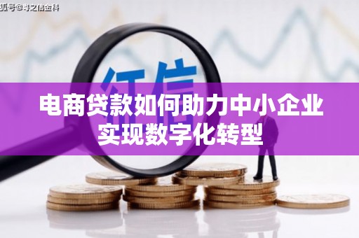 海东电商贷款如何助力中小企业实现数字化转型