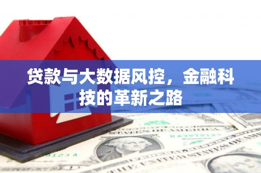 海东贷款与大数据风控，金融科技的革新之路