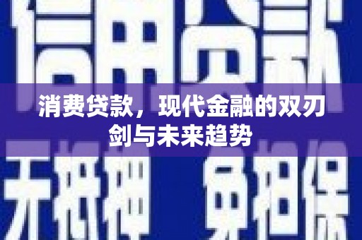 海东消费贷款，现代金融的双刃剑与未来趋势
