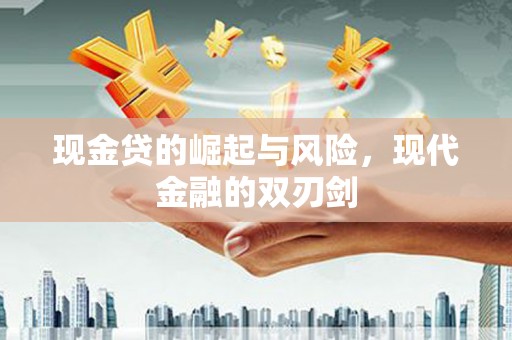 海东现金贷的崛起与风险，现代金融的双刃剑