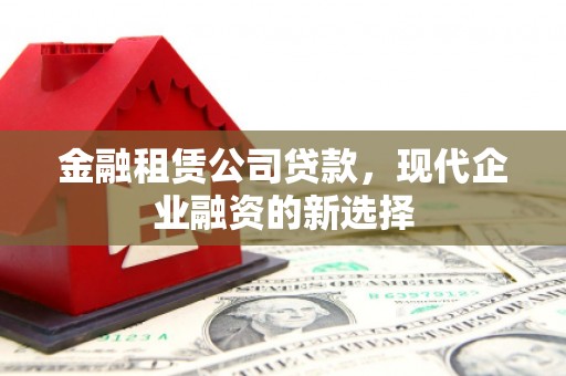 海东金融租赁公司贷款，现代企业融资的新选择