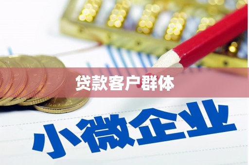 海东贷款客户群体