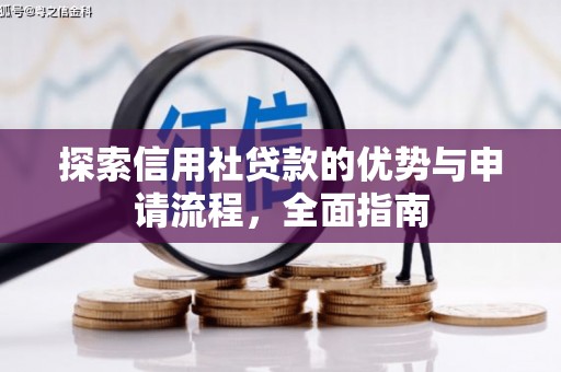 海东探索信用社贷款的优势与申请流程，全面指南
