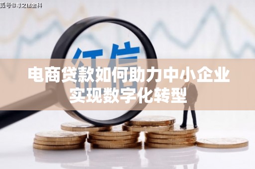 海东电商贷款如何助力中小企业实现数字化转型