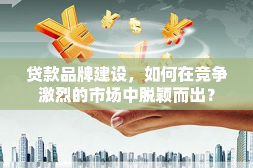 海东贷款品牌建设，如何在竞争激烈的市场中脱颖而出？