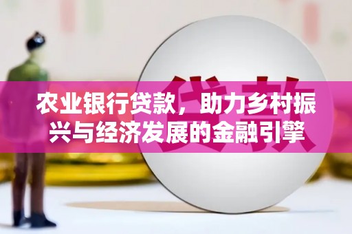 海东农业银行贷款，助力乡村振兴与经济发展的金融引擎
