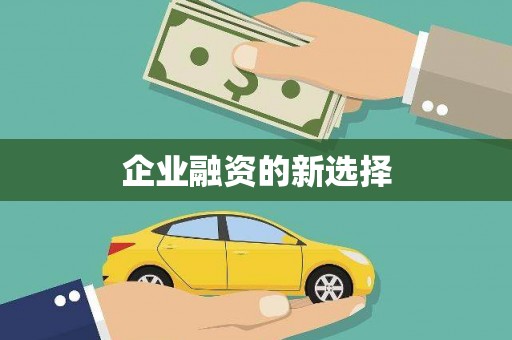 海东企业融资的新选择