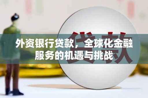 海东外资银行贷款，全球化金融服务的机遇与挑战