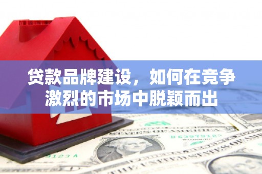 海东贷款品牌建设，如何在竞争激烈的市场中脱颖而出