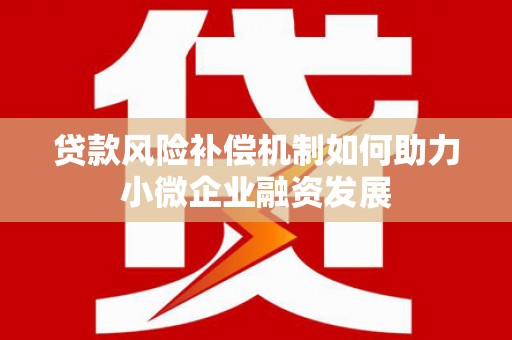 海东贷款风险补偿机制如何助力小微企业融资发展