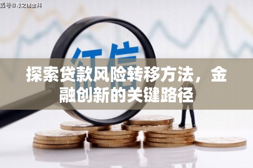 海东探索贷款风险转移方法，金融创新的关键路径