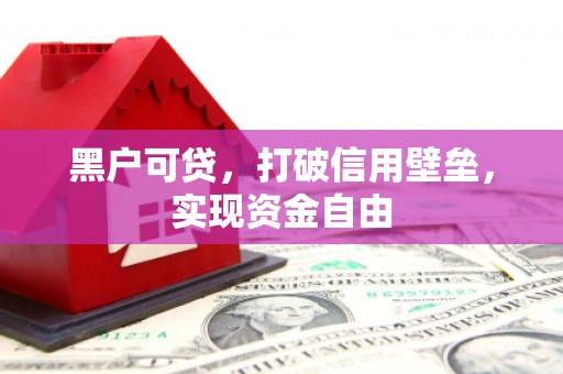 海东黑户可贷，打破信用壁垒，实现资金自由