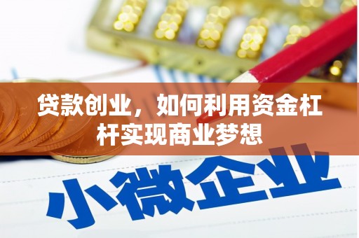 海东贷款创业，如何利用资金杠杆实现商业梦想