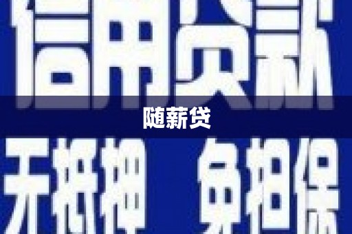 海东随薪贷