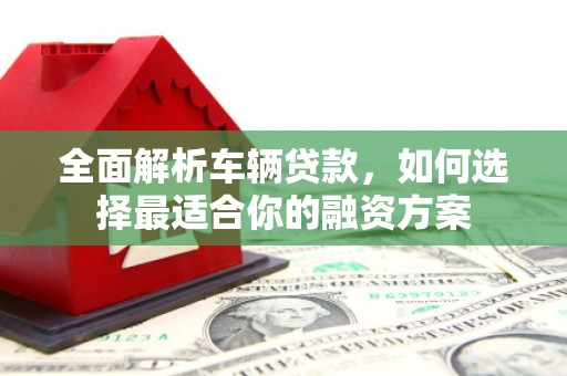 海东全面解析车辆贷款，如何选择最适合你的融资方案