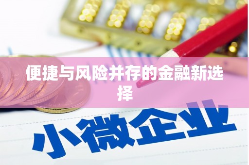 海东便捷与风险并存的金融新选择