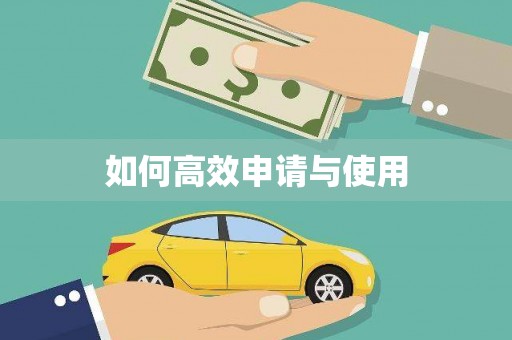 海东如何高效申请与使用