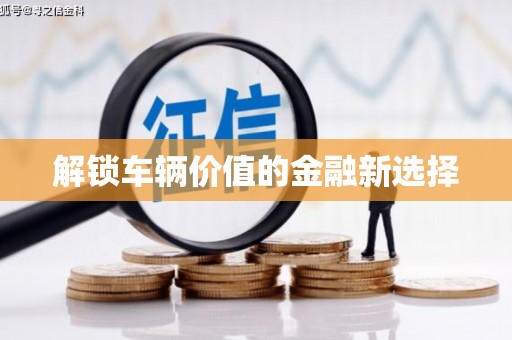 海东解锁车辆价值的金融新选择