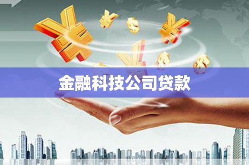 海东金融科技公司贷款