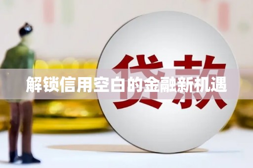 海东解锁信用空白的金融新机遇