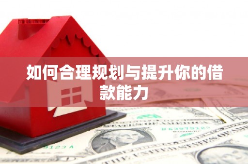 海东如何合理规划与提升你的借款能力