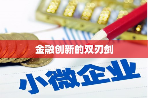海东金融创新的双刃剑
