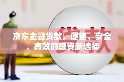 海东京东金融贷款，便捷、安全、高效的融资新选择